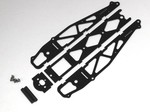 BLACK G-10 STANDARD DRAG CHASSIS KIT WITHOUT WHEELIE BARS