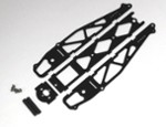 BLACK G-10 STANDARD DRAG CHASSIS KIT WITHOUT WHEELIE BARS