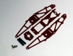 RED G-10 SHORT MICRO CHASSIS KIT