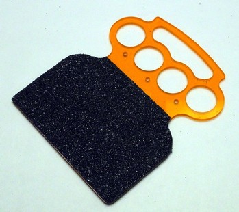 ORANGE ACRYLIC GLUE PADDLE (20003)