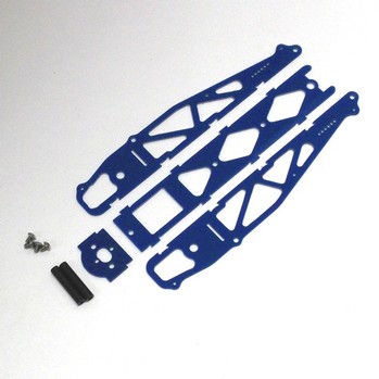 BLUE G-10 STANDARD DRAG CHASSIS KIT WITHOUT WHEELIE BARS (20026)