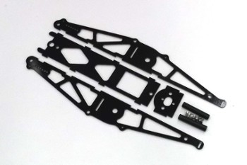 BLACK G-10 SHORT DRAG CHASSIS KIT (20030)